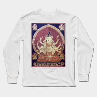 Guhyasamaja YabYum Tibetan Buddhist Deity Religious Art Long Sleeve T-Shirt